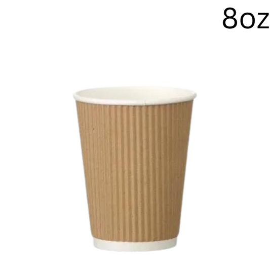 Kraft Coffee Cup 8oz (500 pack)