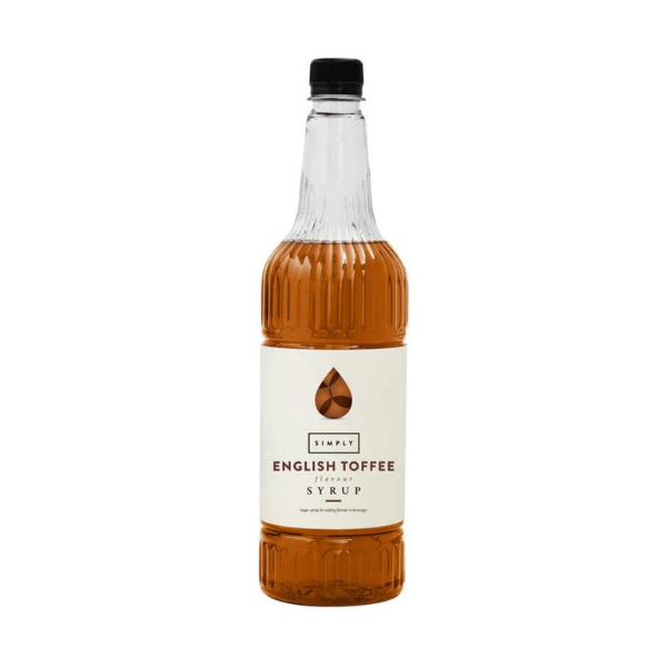English Toffee Syrup - Simply 1lt