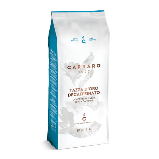Decaffeinated Tazza D'Oro Coffee Beans (500g)